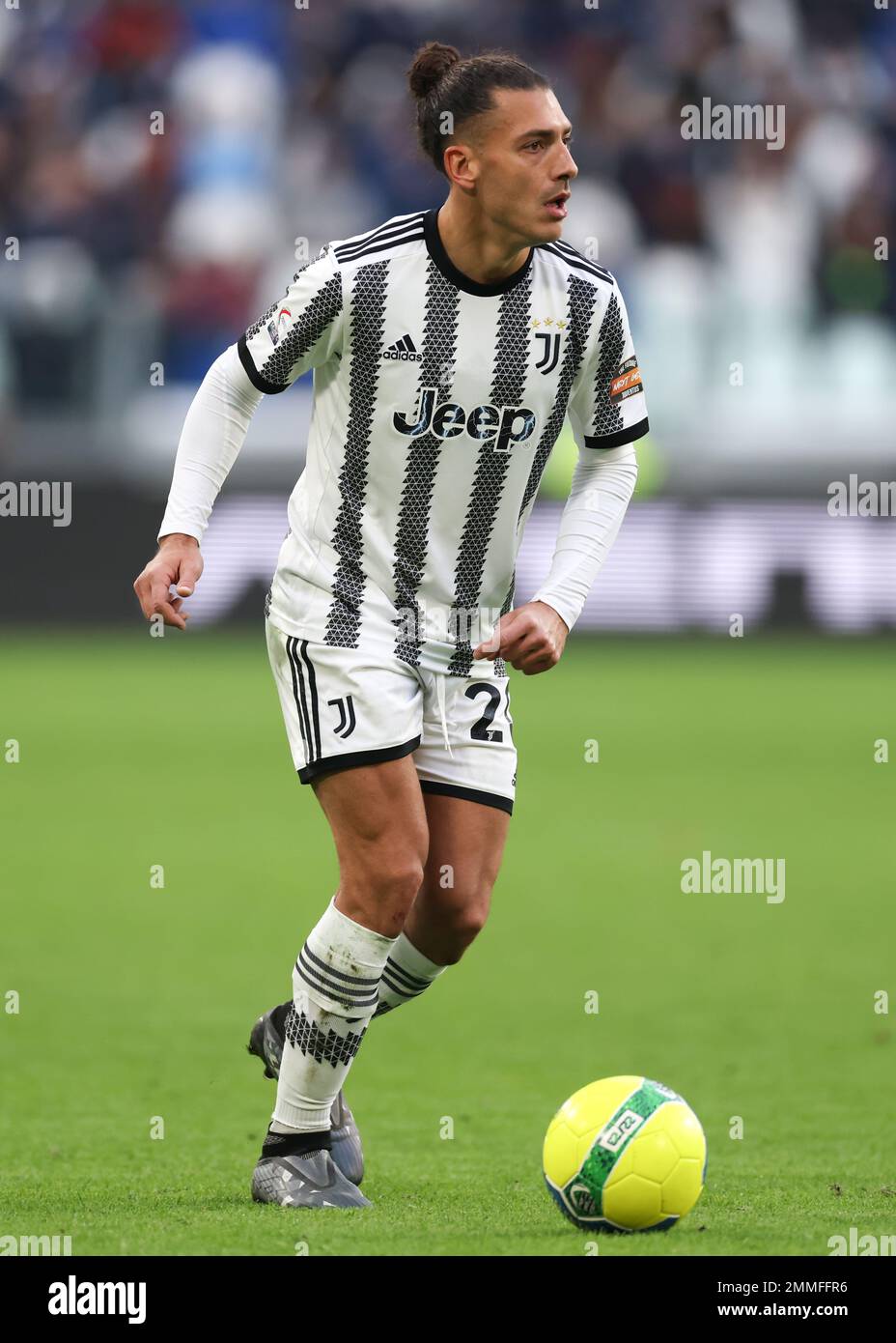 Turin, Italy, 27th November 2022. Nicolo Cudrig of Juventus during the Serie  C match at Allianz Stadium, Turin. Picture credit should read: Jonathan  Moscrop / Sportimage Stock Photo - Alamy