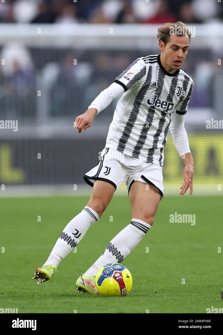 Turin, Italy, 27th November 2022. Nikola Sekulov of Juventus during the Serie  C match at Allianz Stadium, Turin. Picture credit should read: Jonathan  Moscrop / Sportimage Stock Photo - Alamy