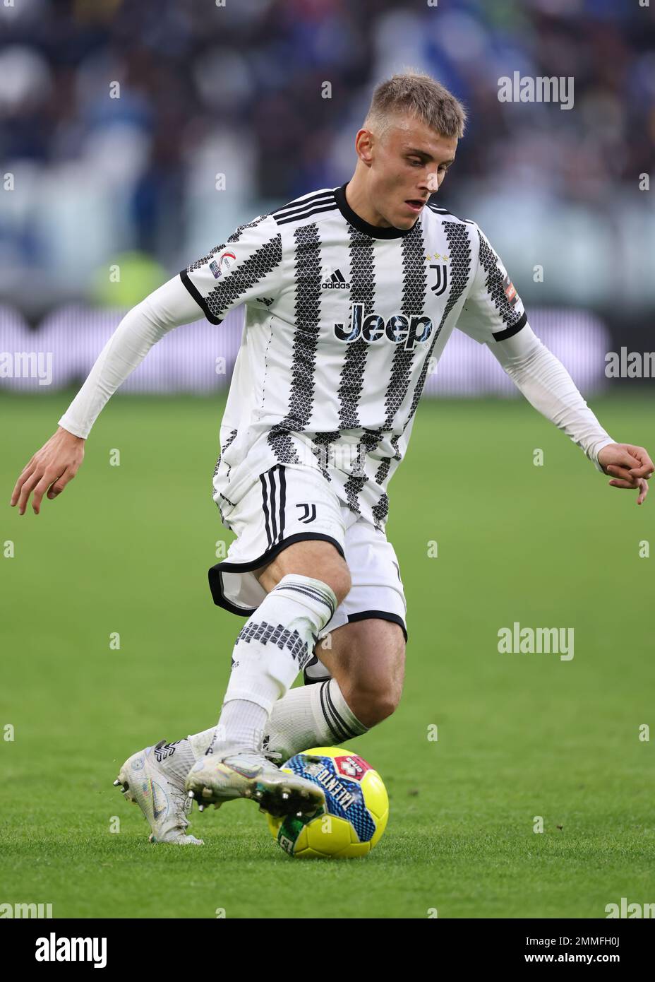 Turin, Italy, 27th November 2022. Gabriele Mulazzi of Juventus during the Serie C match at Allianz Stadium, Turin. Picture credit should read: Jonathan Moscrop / Sportimage Stock Photo