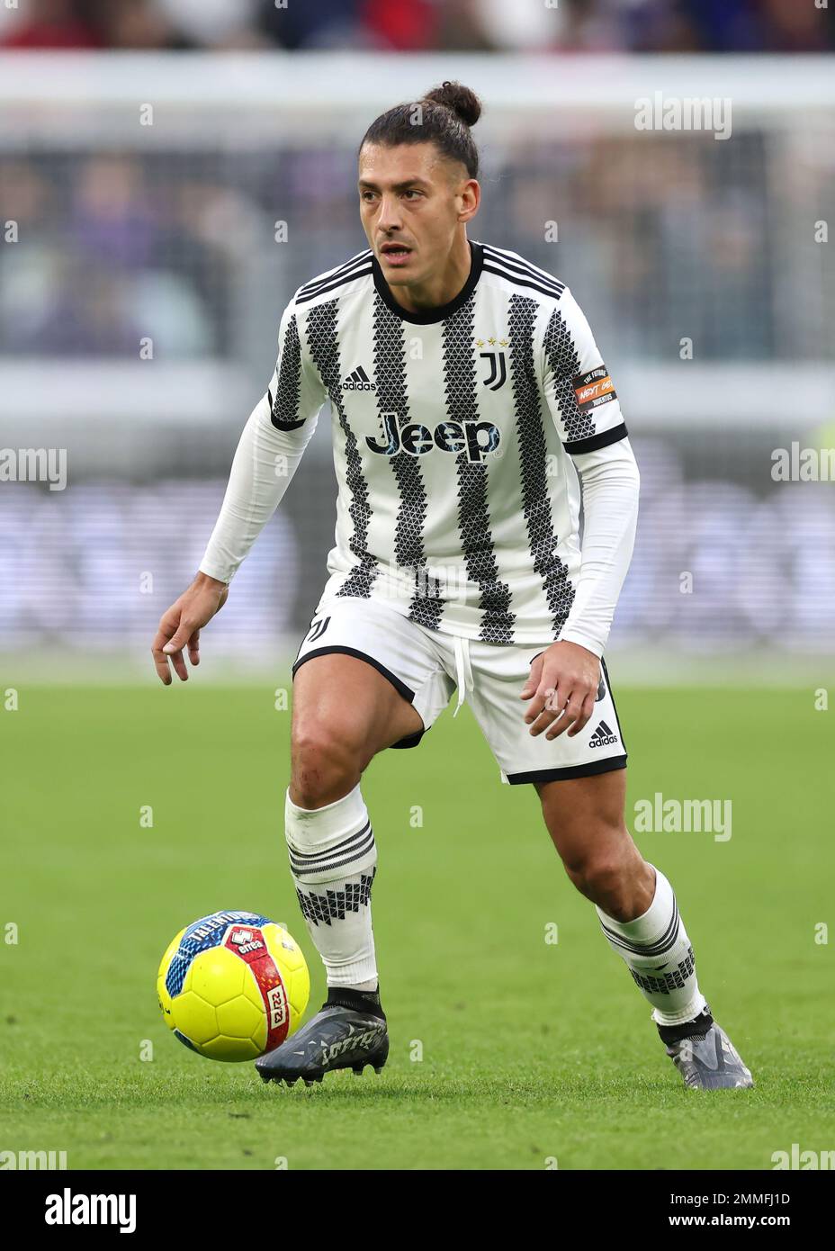 Turin, Italy, 27th November 2022. Simone Iocolano of Juventus during the Serie C match at Allianz Stadium, Turin. Picture credit should read: Jonathan Moscrop / Sportimage Stock Photo