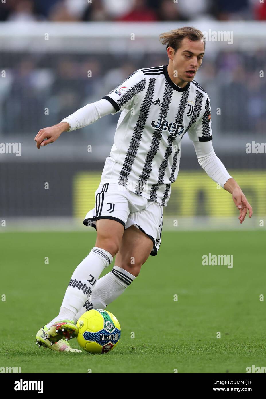 Turin, Italy, 27th November 2022. Nikola Sekulov of Juventus during the Serie C match at Allianz Stadium, Turin. Picture credit should read: Jonathan Moscrop / Sportimage Stock Photo
