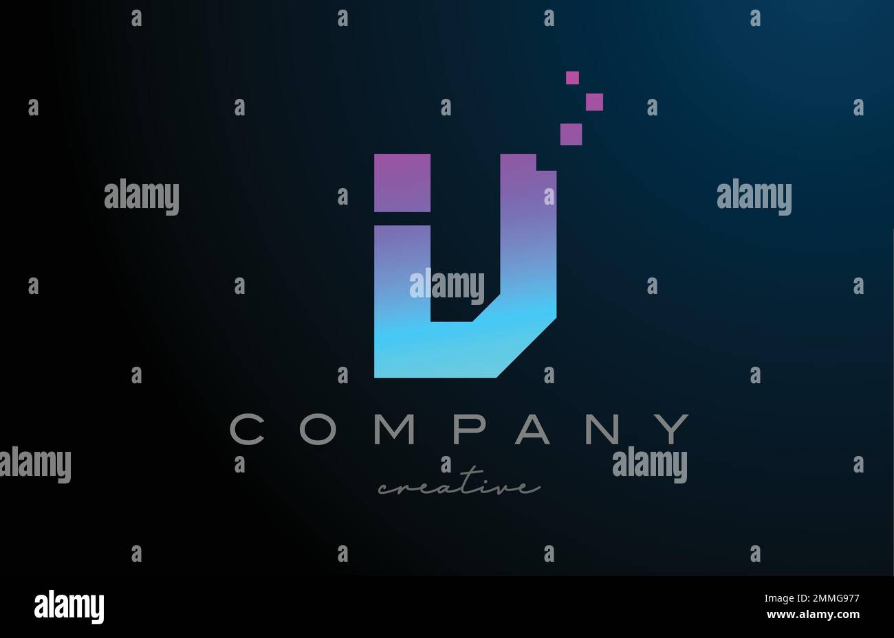 pink blue dots V alphabet letter logo icon design. Template design for ...