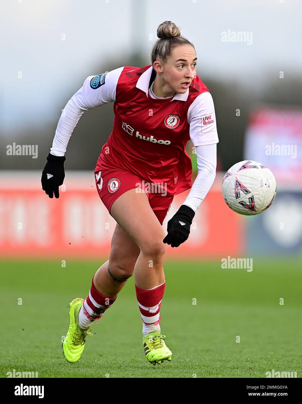 Bristol, UK. 29th January, 2023. Aimee Palmer of Bristol City Women  - Mandatory by-line: Ashley Crowden  - 29/01/2023 - FOOTBALL - Robins High Performance Centre - Bristol, England - Bristol City Women vs Oxford United Women - The Women's FA Cup - Fourth Round Credit: Ashley Crowden/Alamy Live News Stock Photo