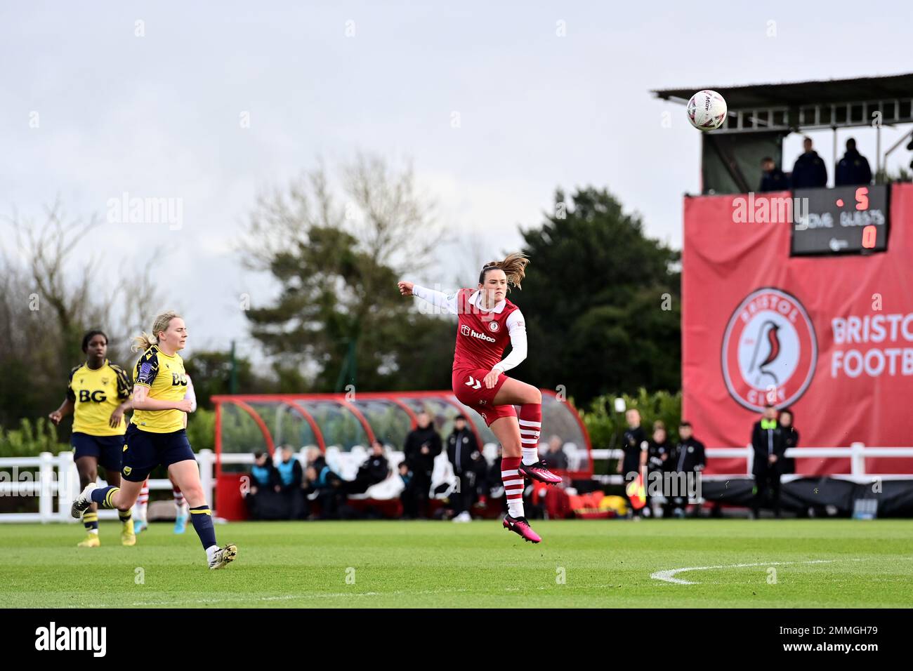 Bristol, UK. 29th January, 2023. Grace Clinton of Bristol City Women  - Mandatory by-line: Ashley Crowden  - 29/01/2023 - FOOTBALL - Robins High Performance Centre - Bristol, England - Bristol City Women vs Oxford United Women - The Women's FA Cup - Fourth Round Credit: Ashley Crowden/Alamy Live News Stock Photo