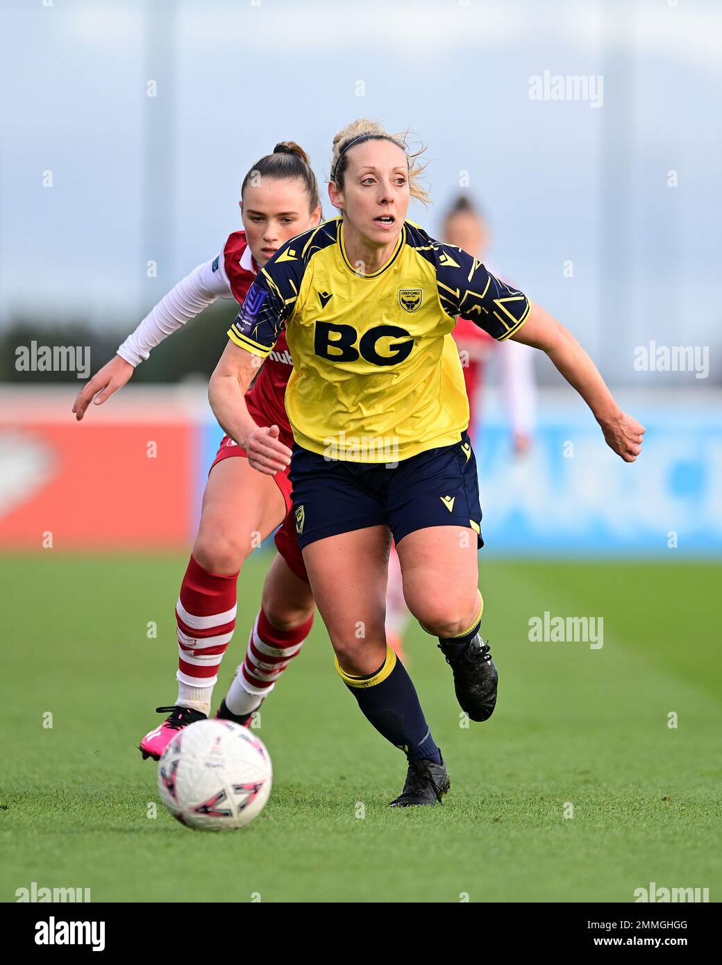 Bristol, UK. 29th January, 2023. Shelly Provan of Oxford United W.F.C. - Mandatory by-line: Ashley Crowden  - 29/01/2023 - FOOTBALL - Robins High Performance Centre - Bristol, England - Bristol City Women vs Oxford United Women - The Women's FA Cup - Fourth Round Credit: Ashley Crowden/Alamy Live News Stock Photo