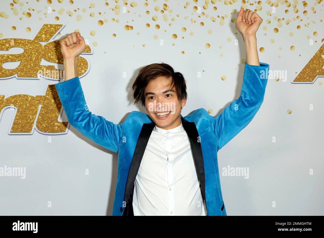 Magician Shin Lim arrives at the "America's Got Talent" Season 13