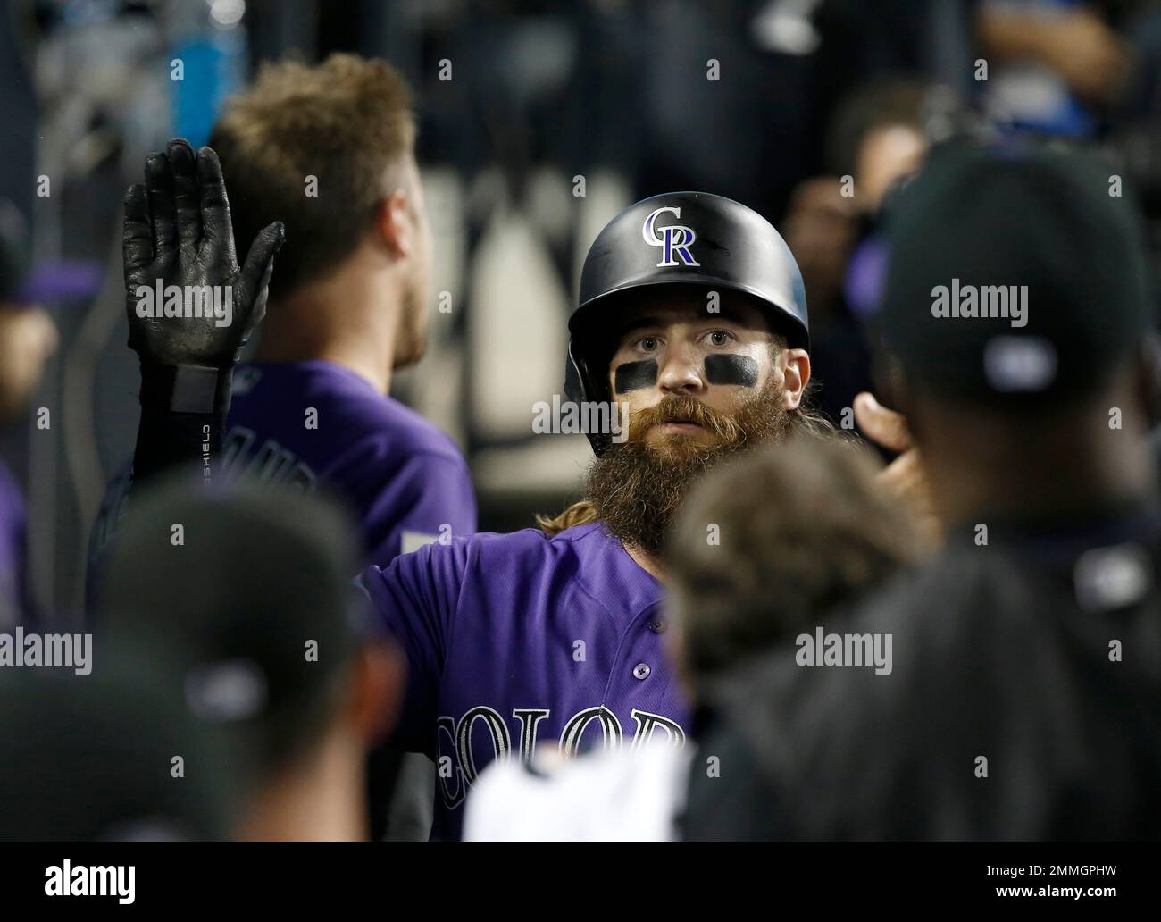 Charlie Blackmon's two-run double, 08/16/2022