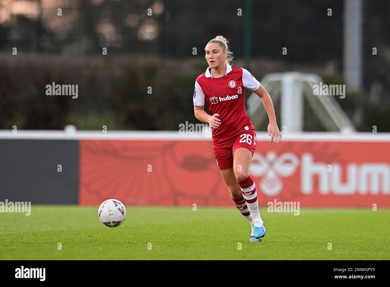 Bristol, UK. 29th January, 2023. Gracie Pearse of Bristol City Women  - Mandatory by-line: Ashley Crowden  - 29/01/2023 - FOOTBALL - Robins High Performance Centre - Bristol, England - Bristol City Women vs Oxford United Women - The Women's FA Cup - Fourth Round Credit: Ashley Crowden/Alamy Live News Stock Photo