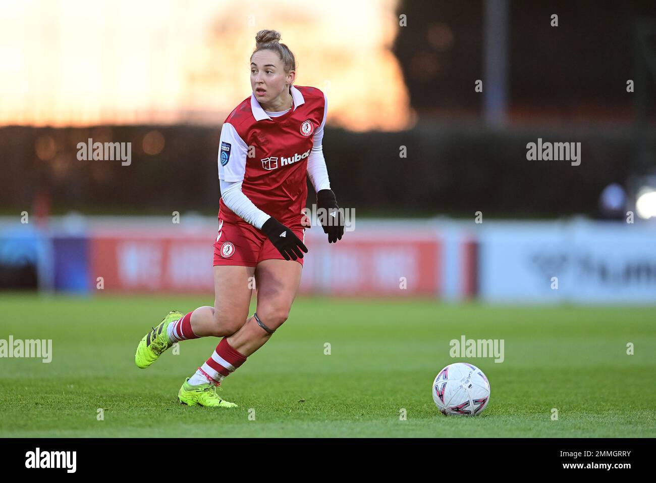 Bristol, UK. 29th January, 2023. Aimee Palmer of Bristol City Women  - Mandatory by-line: Ashley Crowden  - 29/01/2023 - FOOTBALL - Robins High Performance Centre - Bristol, England - Bristol City Women vs Oxford United Women - The Women's FA Cup - Fourth Round Credit: Ashley Crowden/Alamy Live News Stock Photo