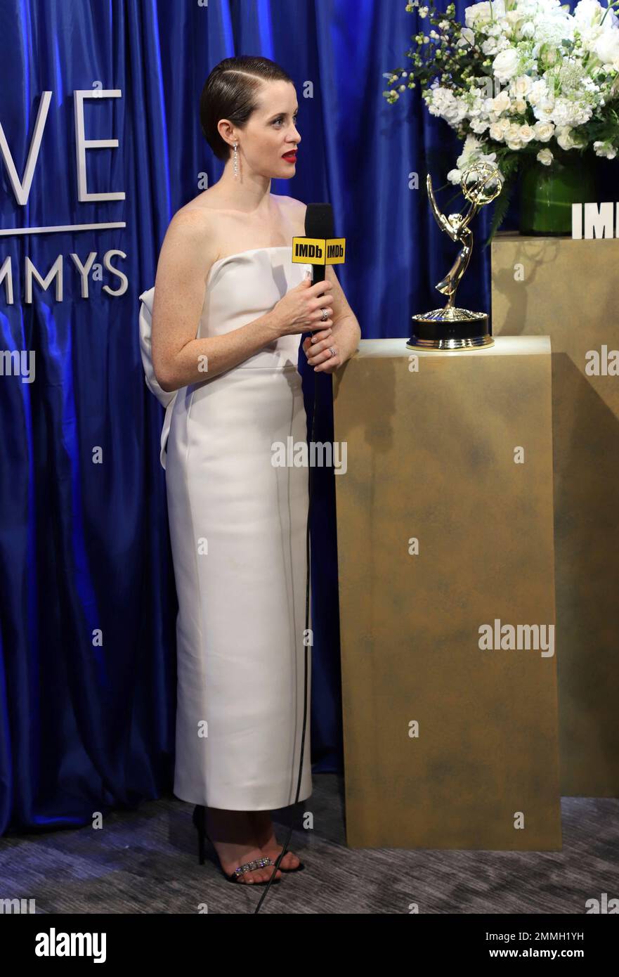 70th Emmy Awards: Claire Foy Wins For Outstanding Lead Actress In A Drama  Series 