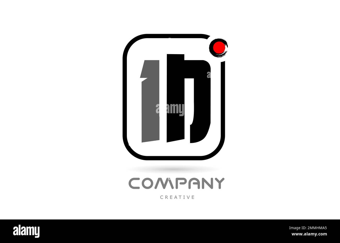 M black and white alphabet letter logo icon design with japanese style ...
