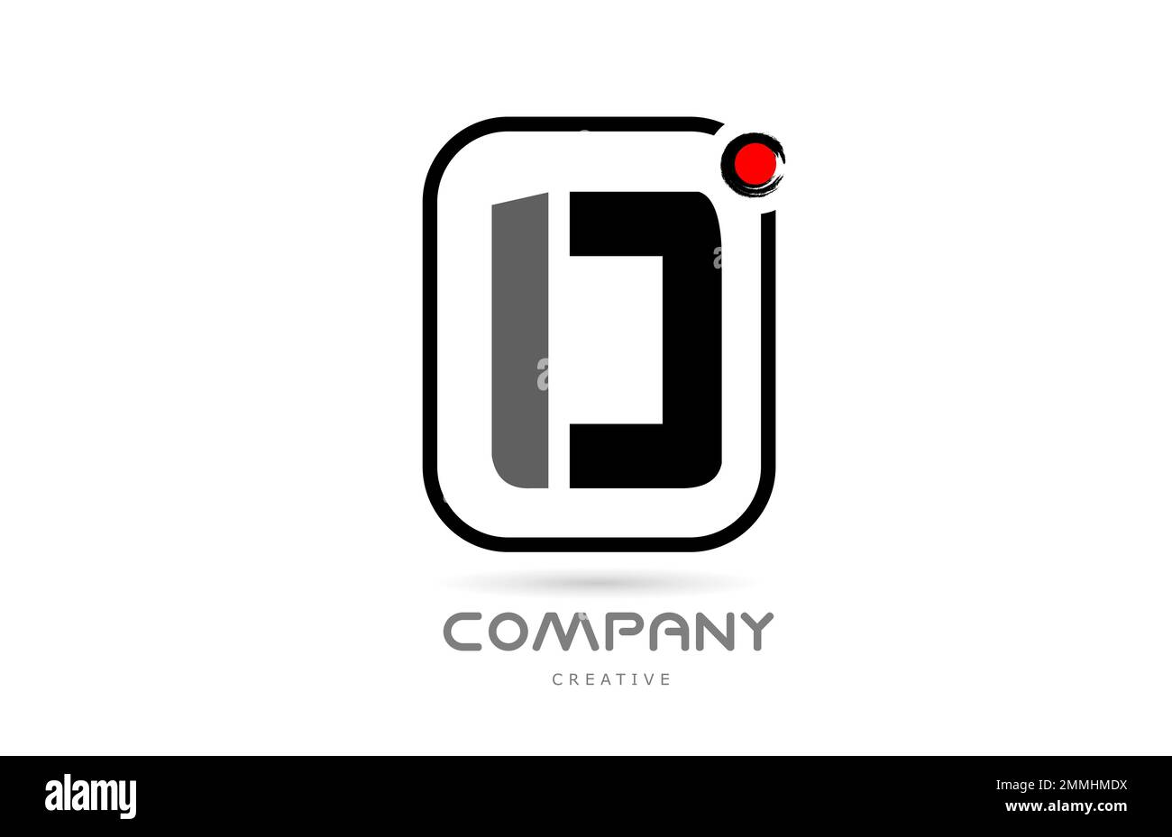 O black and white alphabet letter logo icon design with japanese style ...