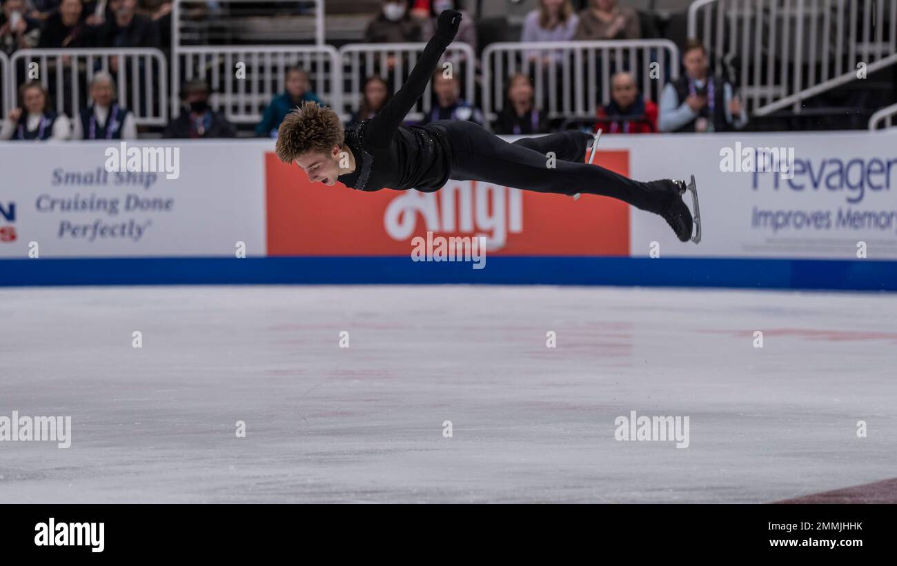 Andrew won the bronze medal in the men's competition with a