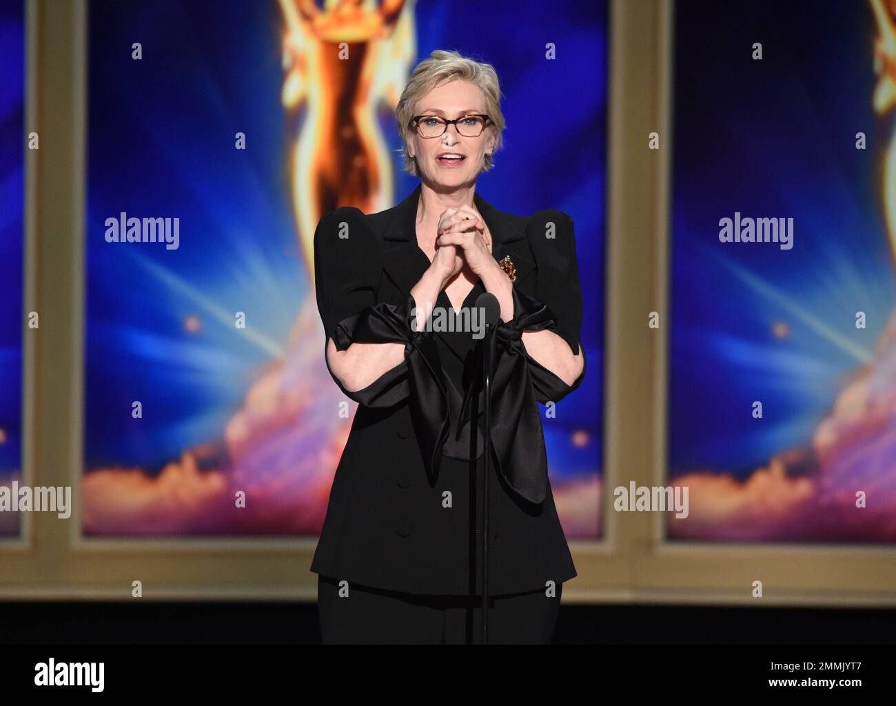 EXCLUSIVE - Jane Lynch speaks on stage during night two of the ...