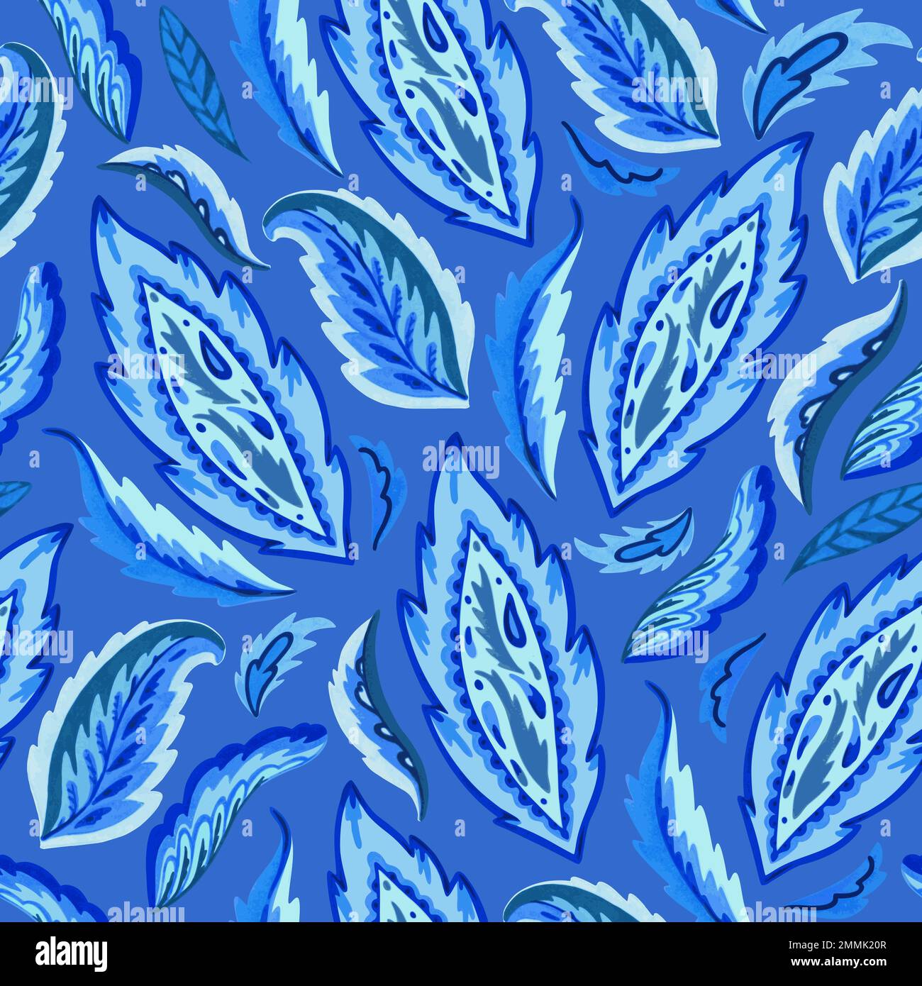 Indigo india art Stock Vector Images - Alamy