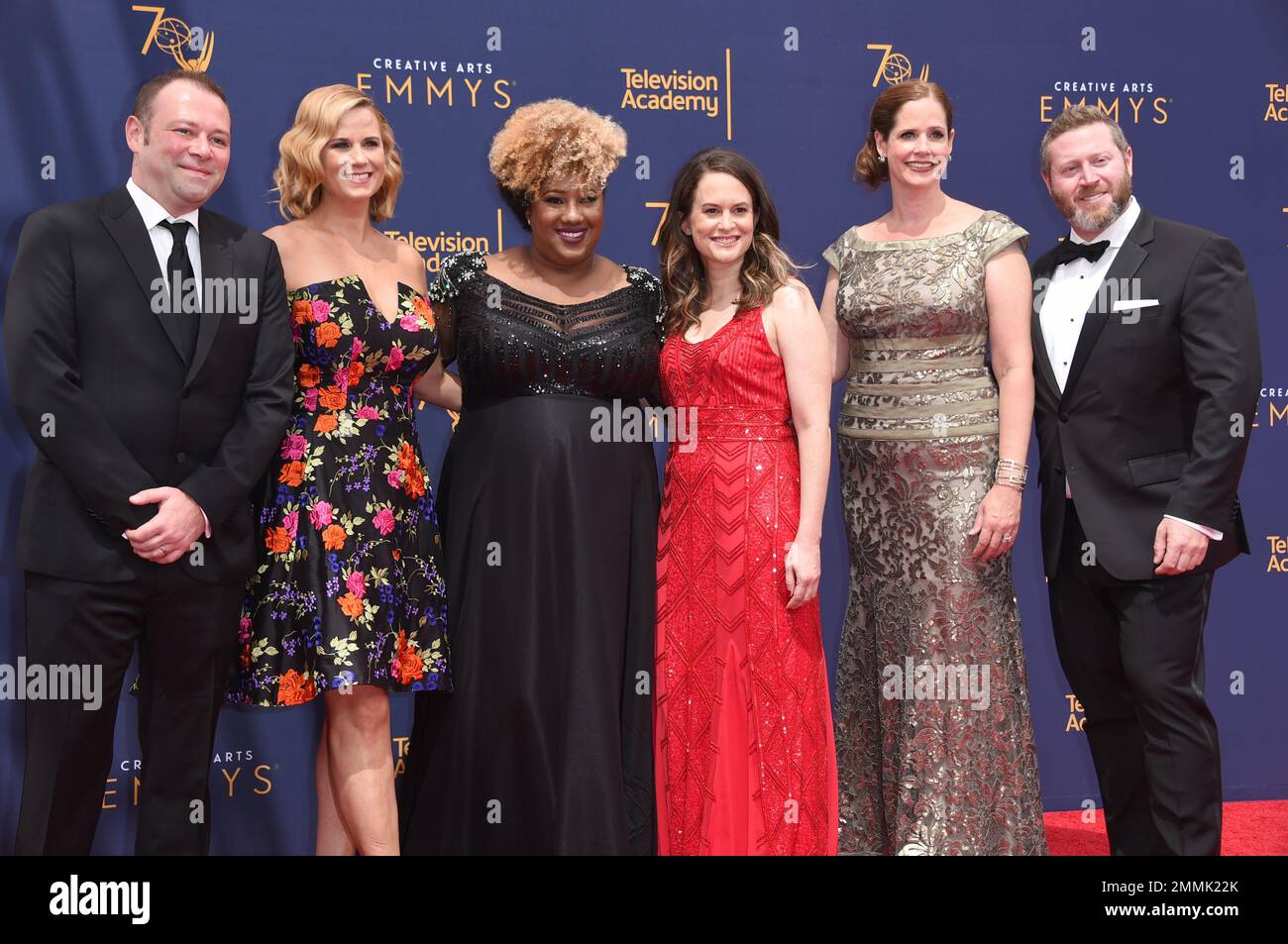 Pat King, left, Allana Harkin, Ashley Black, Melinda Taub, Alison