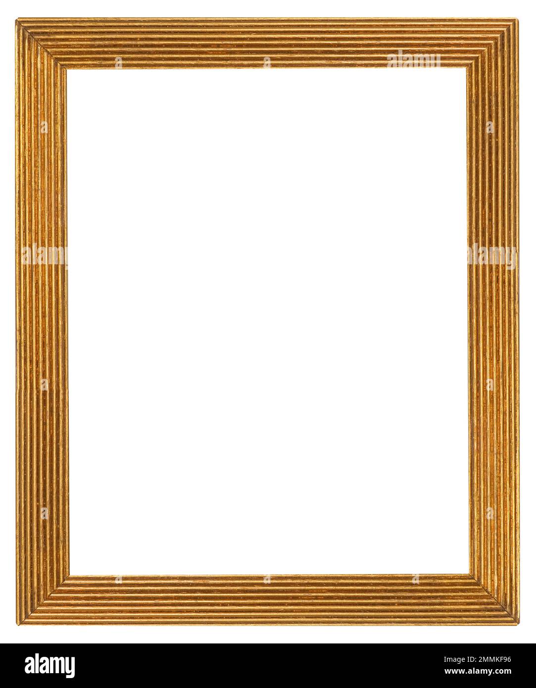 wood picture frame isolated on white background Stock Photo - Alamy