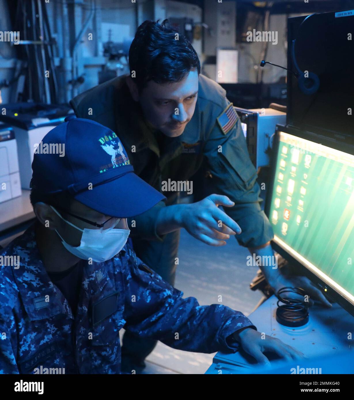 PHILIPPINE SEA (Sept. 20, 2022) A liaison officer from Commander ...