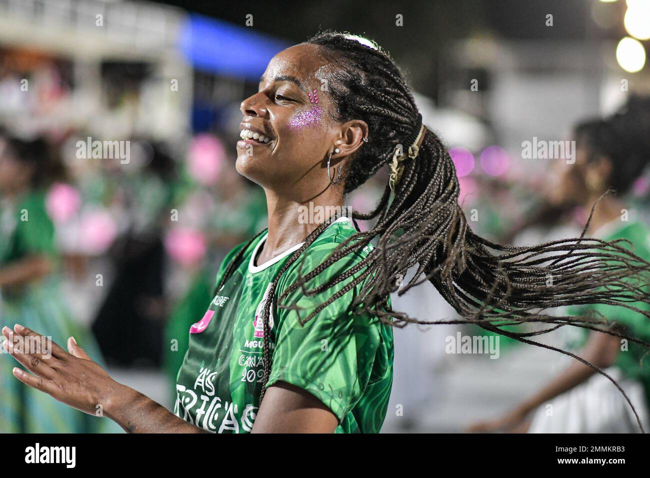 Technical Rehearsal Of The Unidos De Bangu Samba School In Rio De Janeiro  Brazil Stock Photo - Download Image Now - iStock