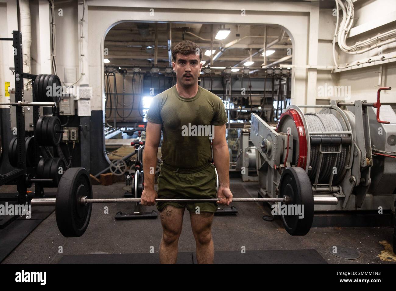 U.S. Marine Corps Cpl. Kyle Murphy, a field artillery fire control