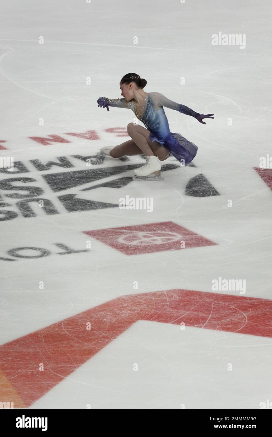 San Jose, CA, USA. 27th Jan, 2023. Isabeau Levito performs her winning