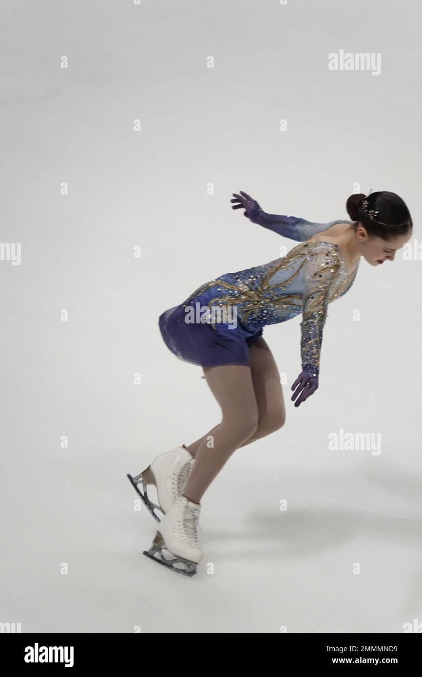 San Jose, CA, USA. 27th Jan, 2023. Isabeau Levito performs her winning