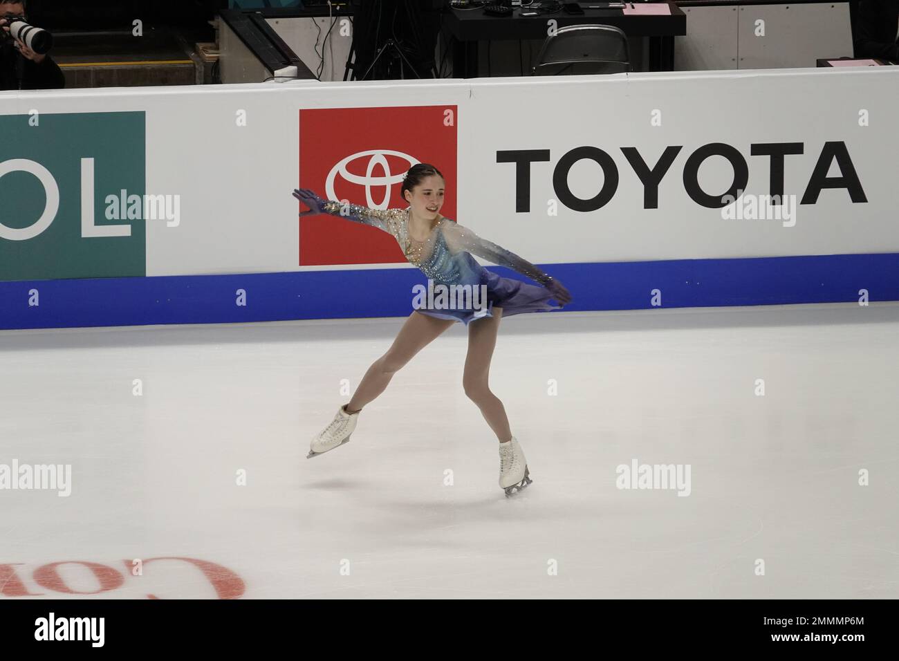 San Jose, CA, USA. 27th Jan, 2023. Isabeau Levito performs her winning