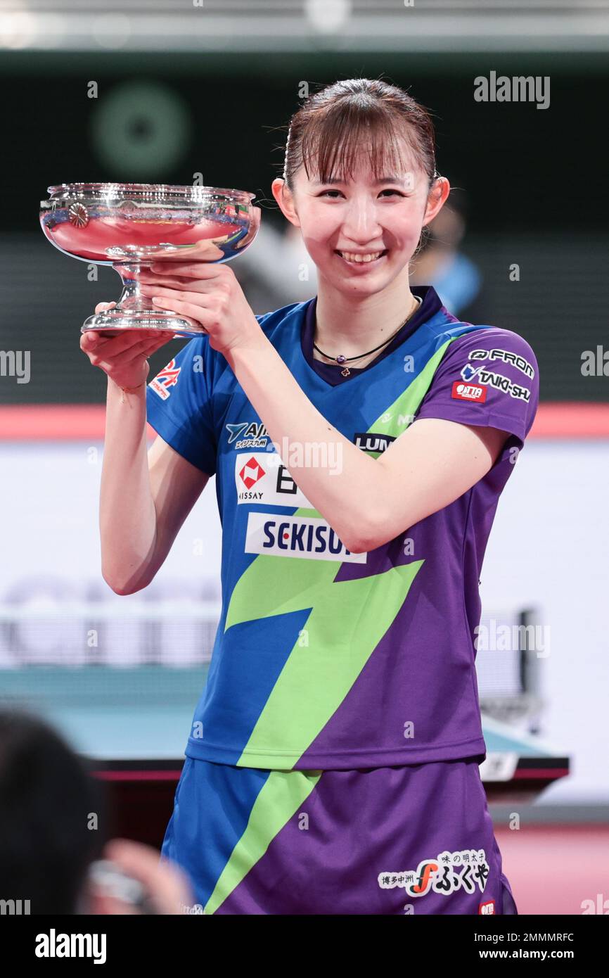 Tokyo, Japan. 29th Jan, 2023. Hina Hayata Table Tennis All Japan