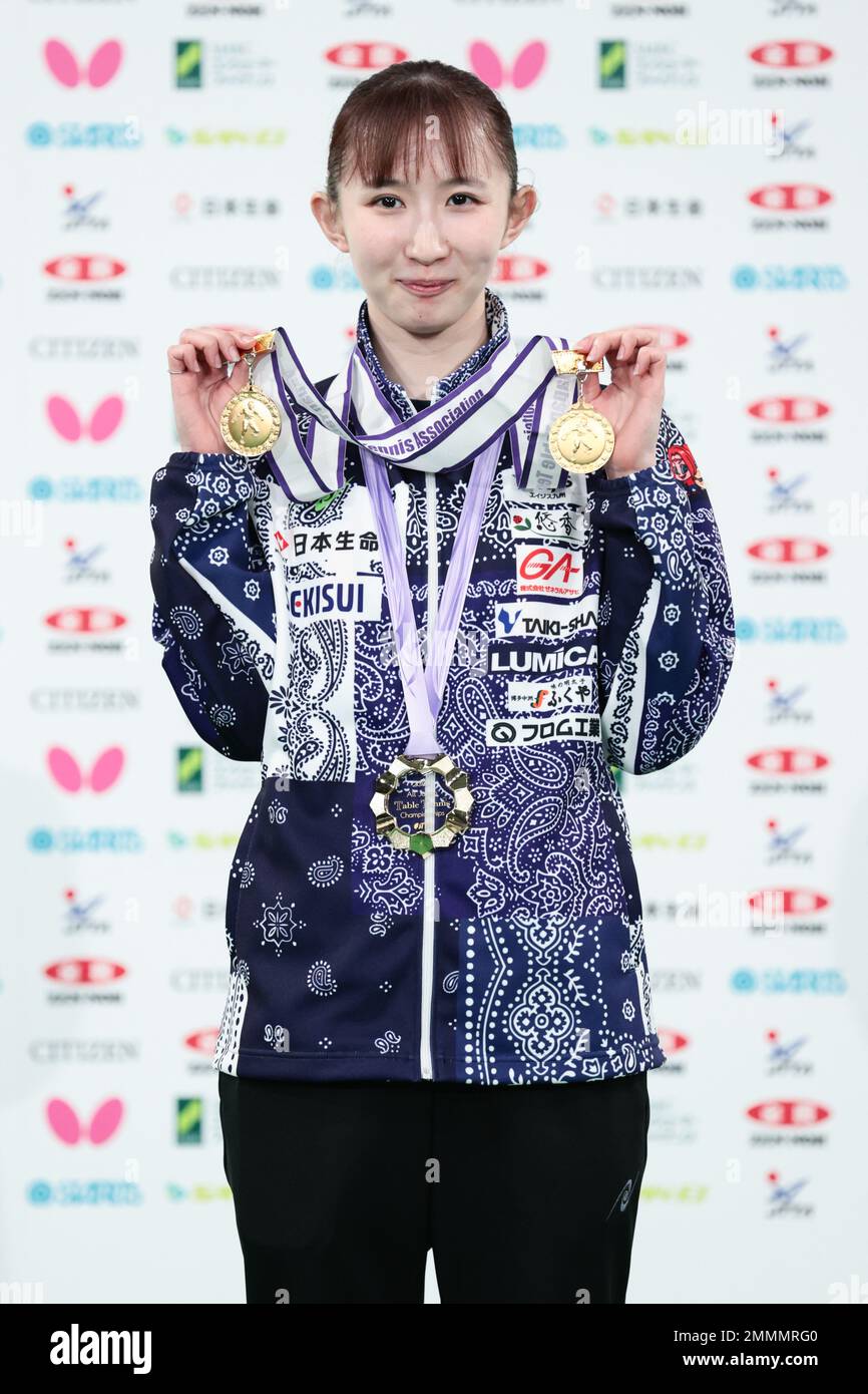 Tokyo, Japan. 29th Jan, 2023. Hina Hayata Table Tennis All Japan