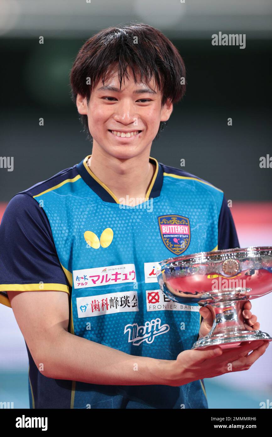 Tokyo, Japan. 29th Jan, 2023. Shunsuke Togami Table Tennis All Japan