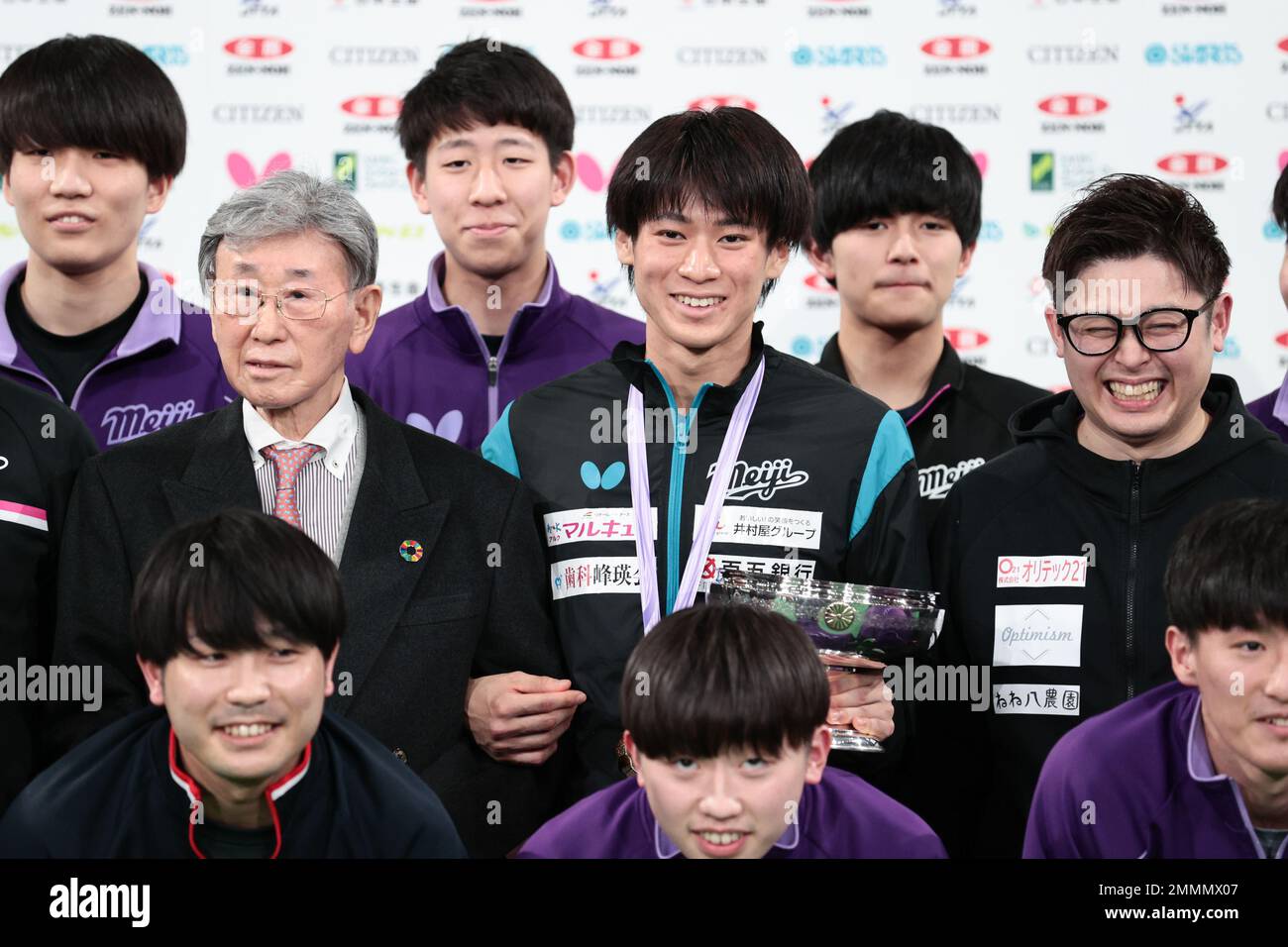 Tokyo, Japan. 29th Jan, 2023. (LR) Keiji Kodama, Shunsuke Togami Table