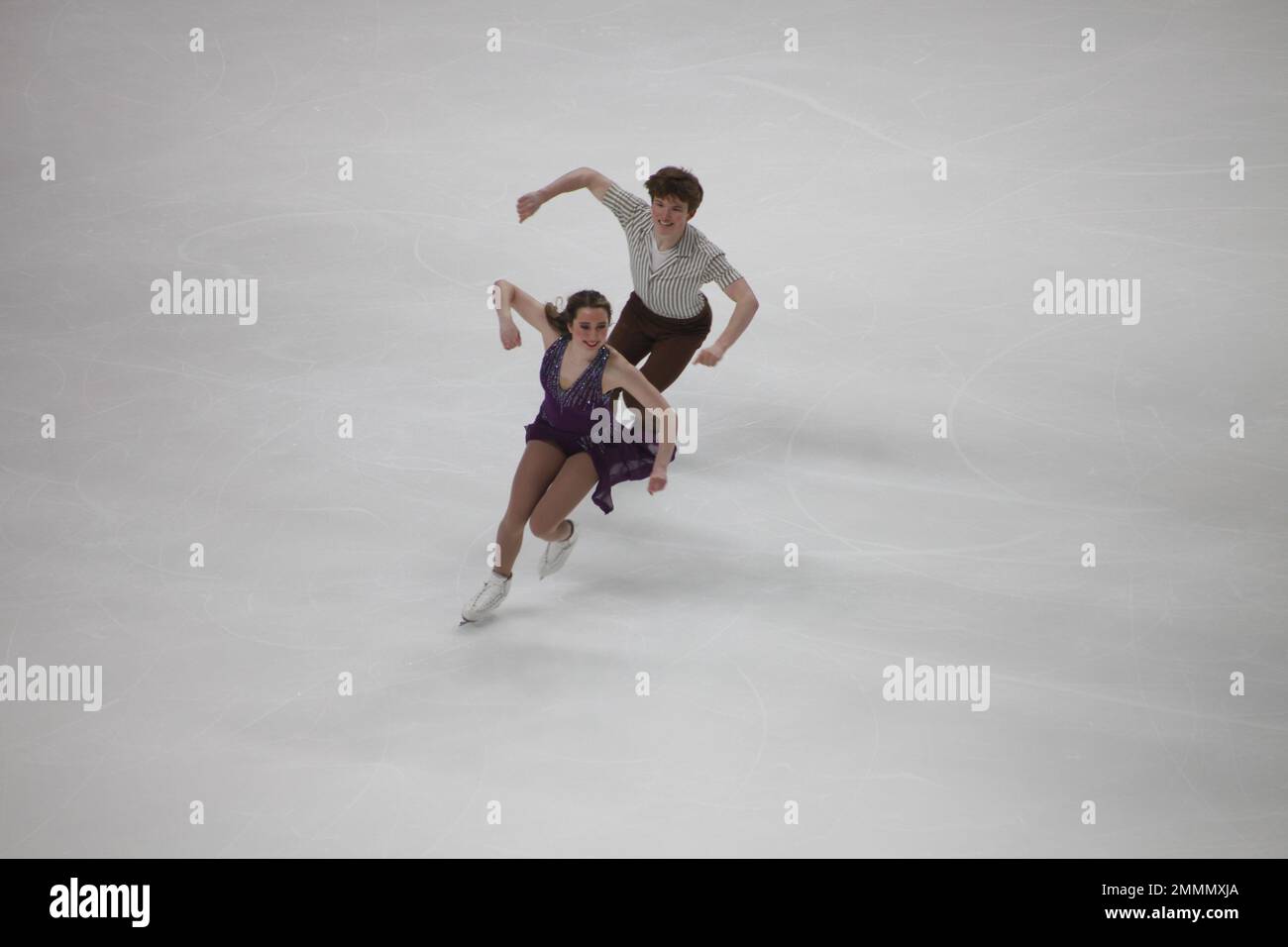 San Jose, CA, USA. 28th Jan, 2023. Emily Bratti and Ian Somerville