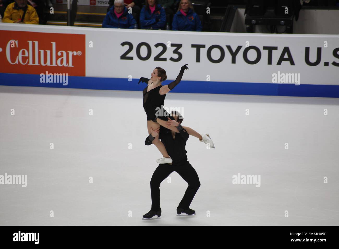 San Jose, CA, USA. 28th Jan, 2023. Christina Carreira and Anthony