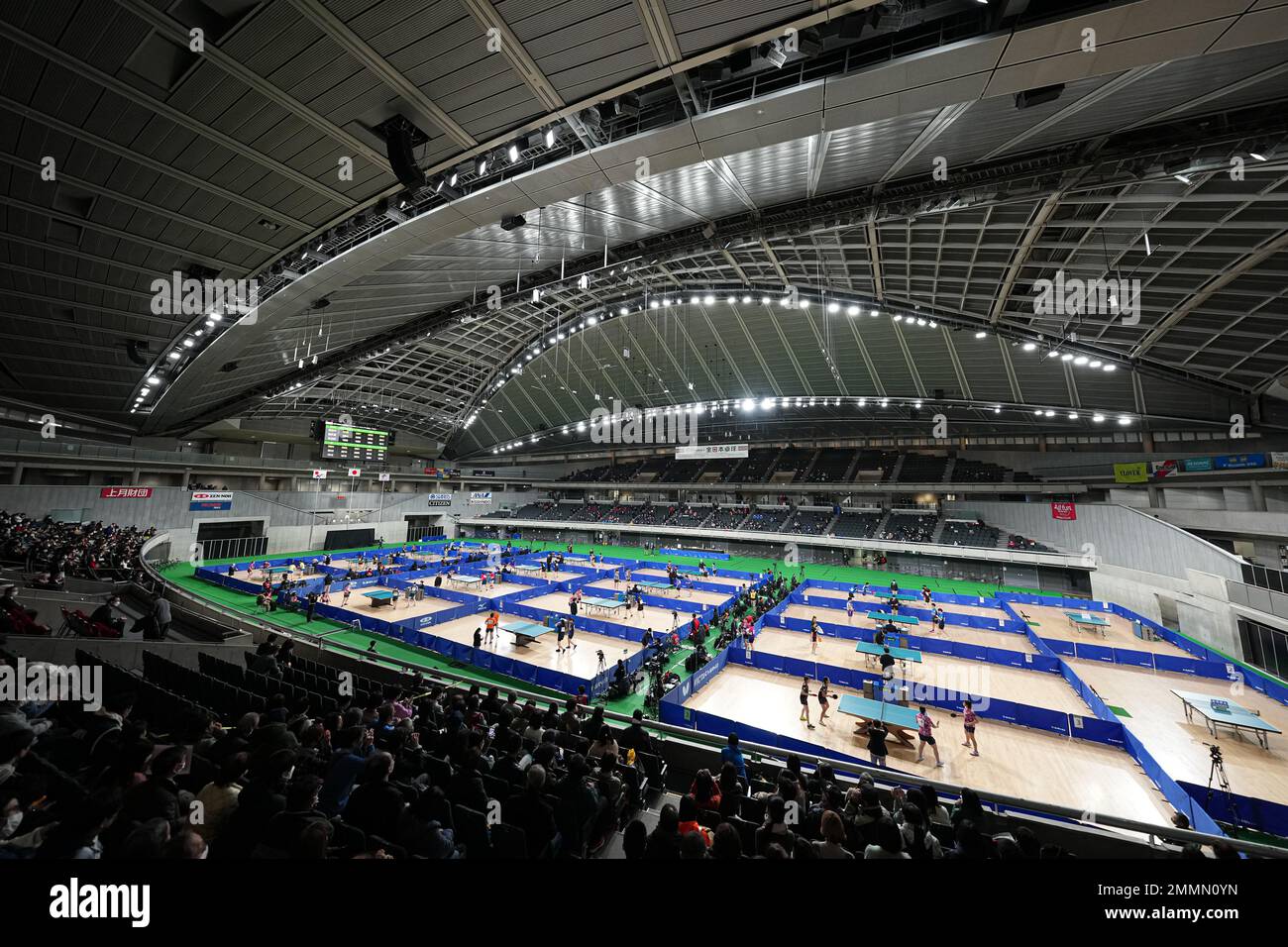 Tokyo, Japan. 27th Jan, 2023. General view Table Tennis All Japan