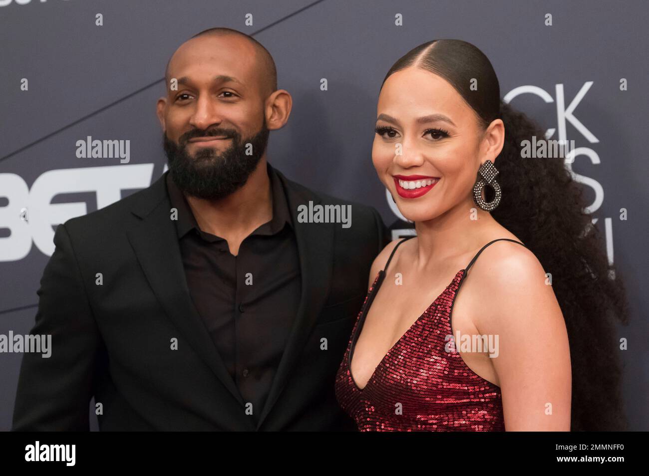 Reggie Snowden and Dr. Mareena Robinson Snowden attend the Black Girls