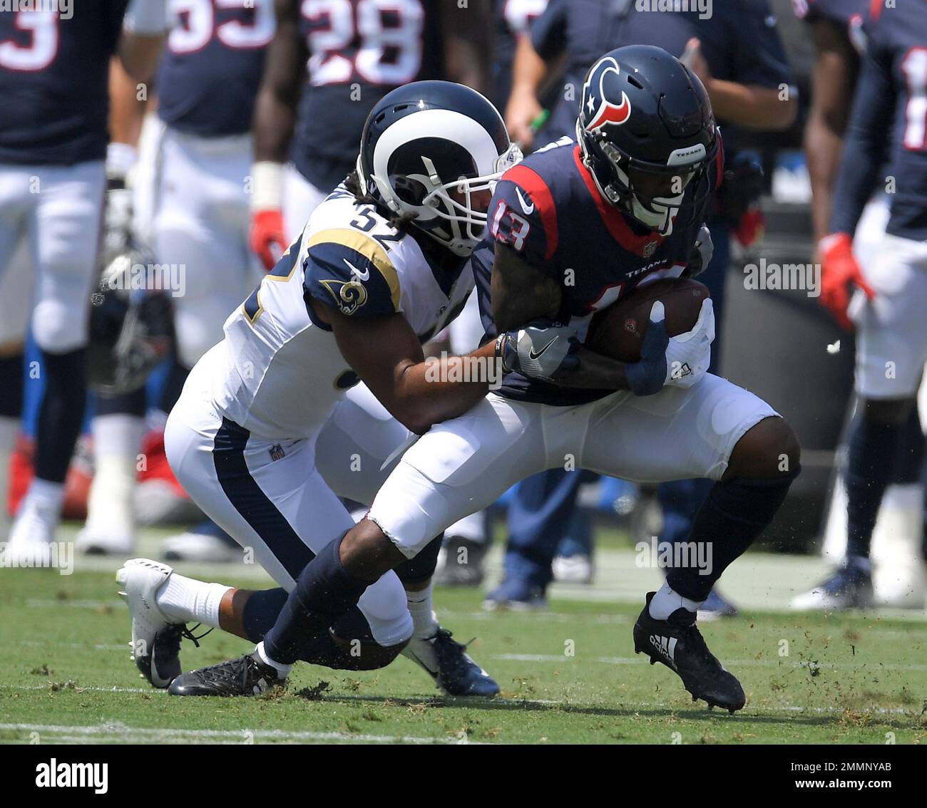 August 18, 2018: Houston Texans wide receiver Braxton Miller (13