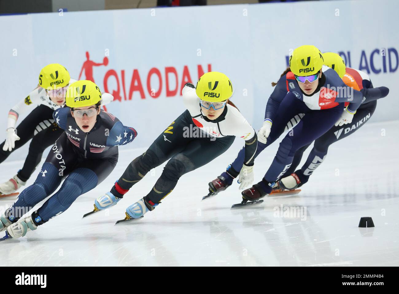 Lake Placid, NY, USA. 19th Jan, 2023. Haruna Nagamori (JPN) Short Track