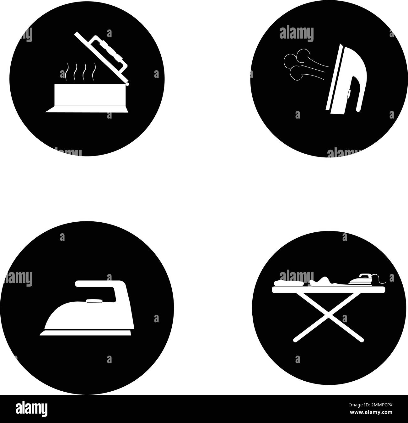 black iron logo illustration design Stock Vector Image & Art Alamy