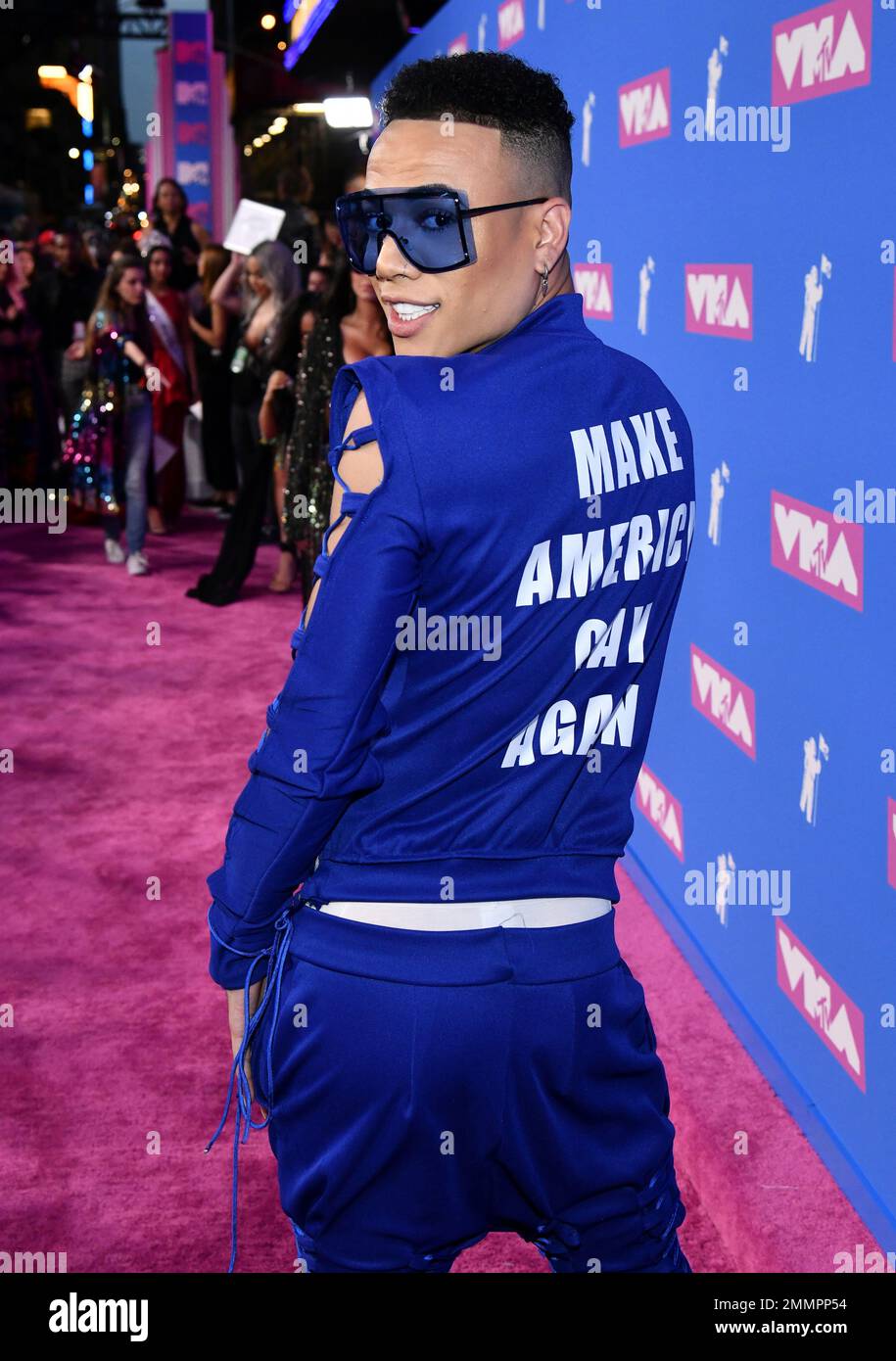 Bobby Lytes arrives at the MTV Video Music Awards at Radio City Music