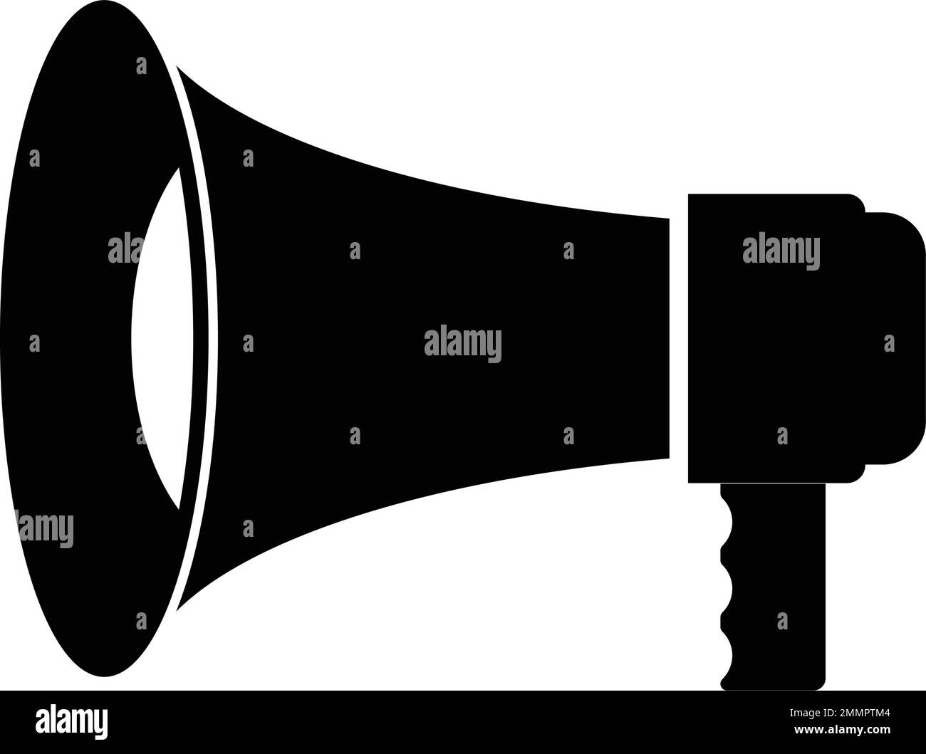 Speaker icon. Loudspeaker sign. Loud announce. Shout in megaphone