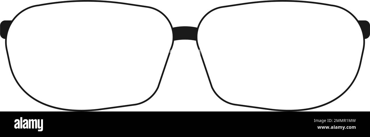 glasses logo stock vektor template Stock Vector Image &amp; Art - Alamy