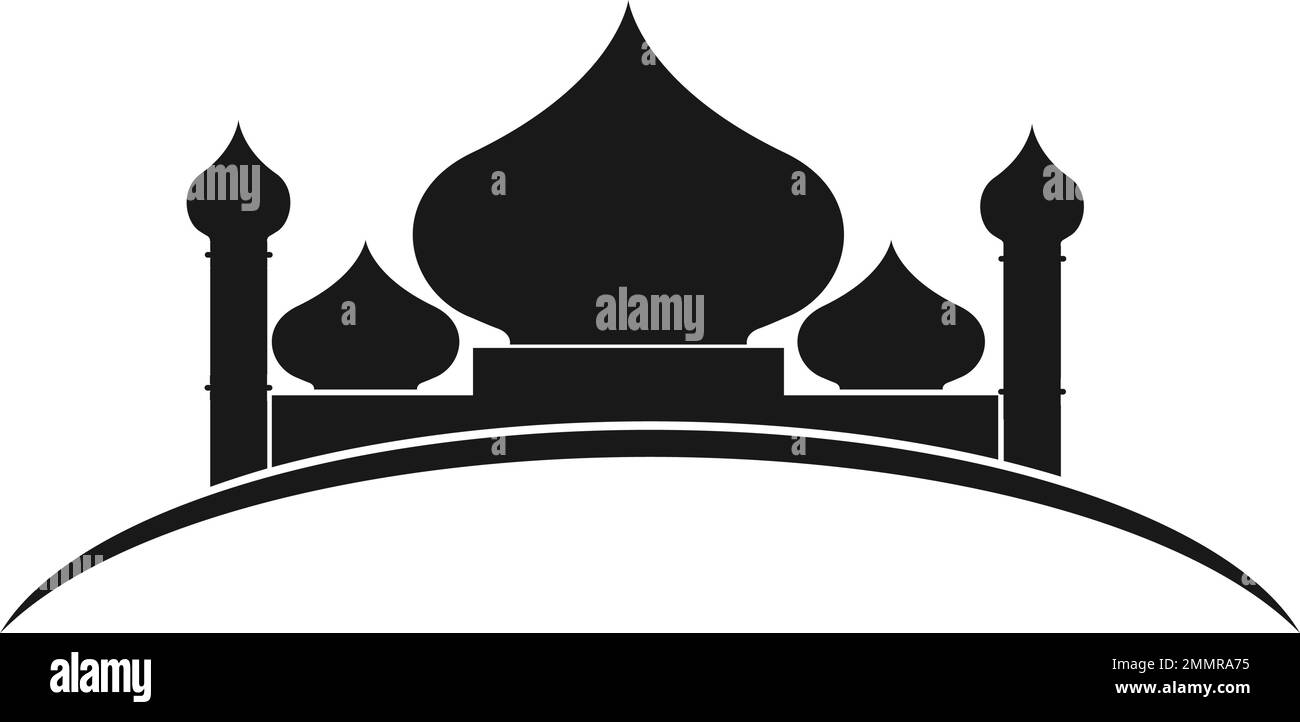 mosque logo stock vektor template Stock Vector