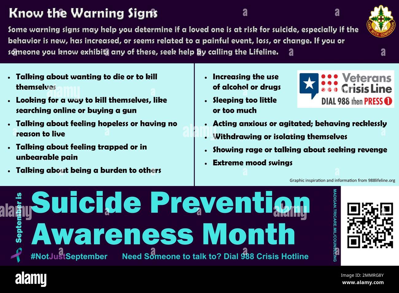 Know the warning signs Stock Photo - Alamy