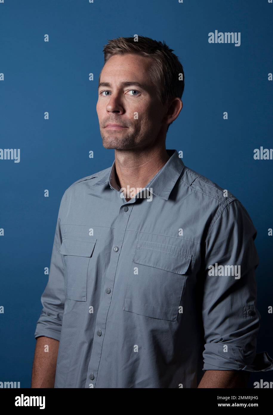 In this Wednesday, Aug. 8, 2018 photo, Caleb Walker, actor Paul Walker's  brother, poses for a portrait in Los Angeles, in promotion of the  documentary film \, image size:915x1390