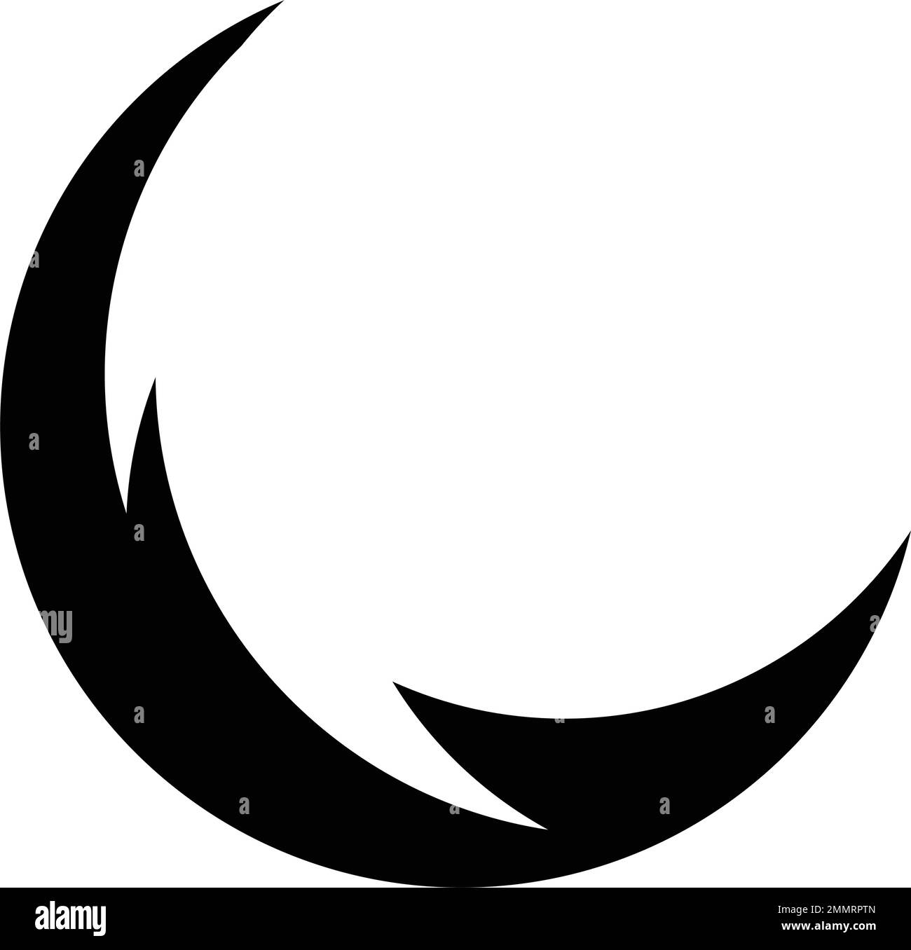 moon logo stock illustration design Stock Vector Image & Art - Alamy