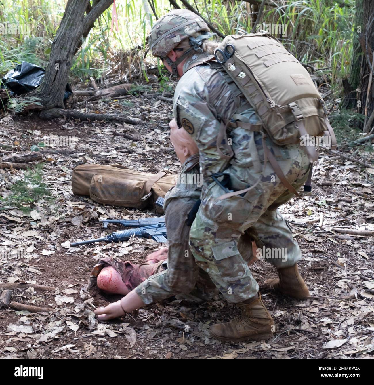 Scenes from Day 2 of the Tripler Army Medical Center Best Medic