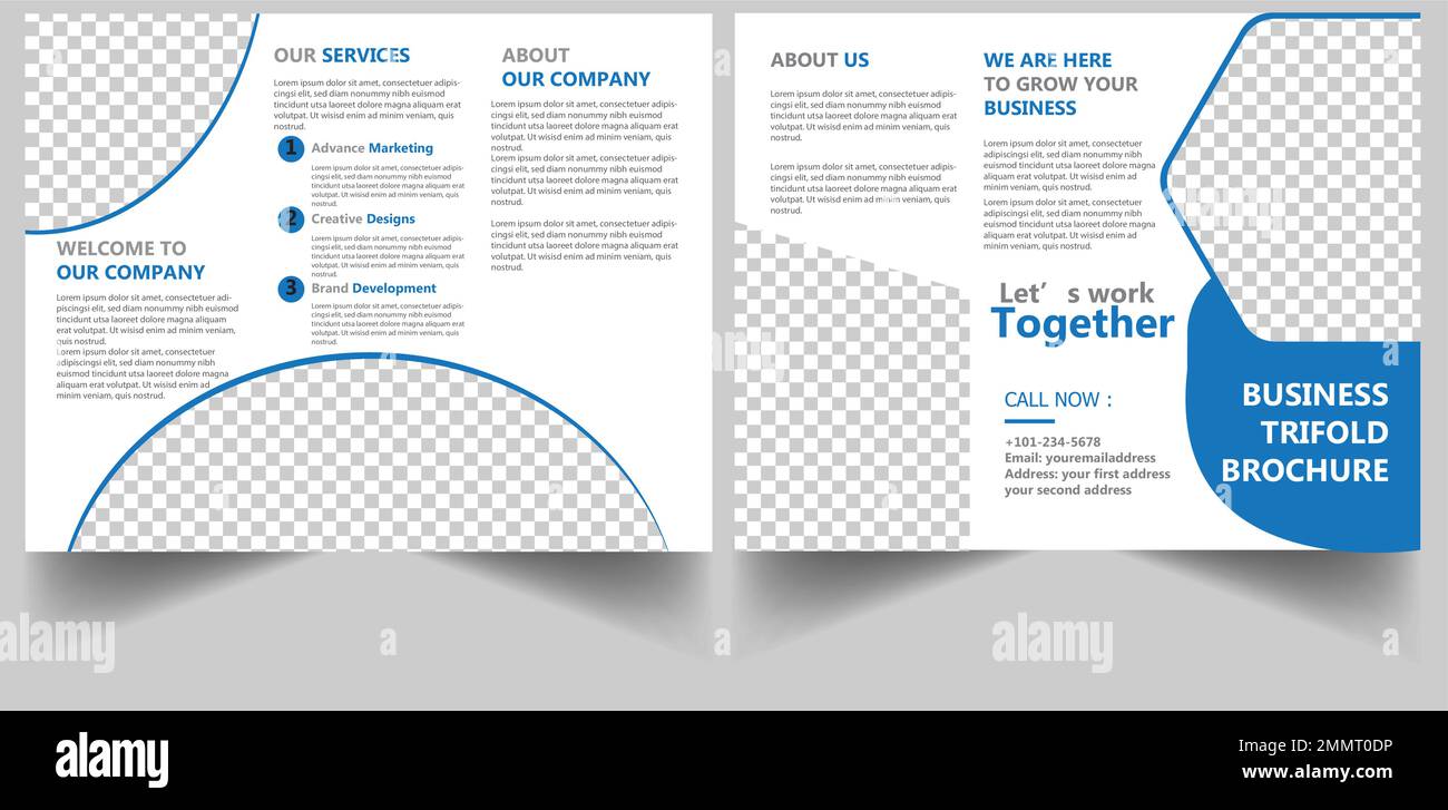 Brochure Design, Business Brochure Design Template Vector Illustration