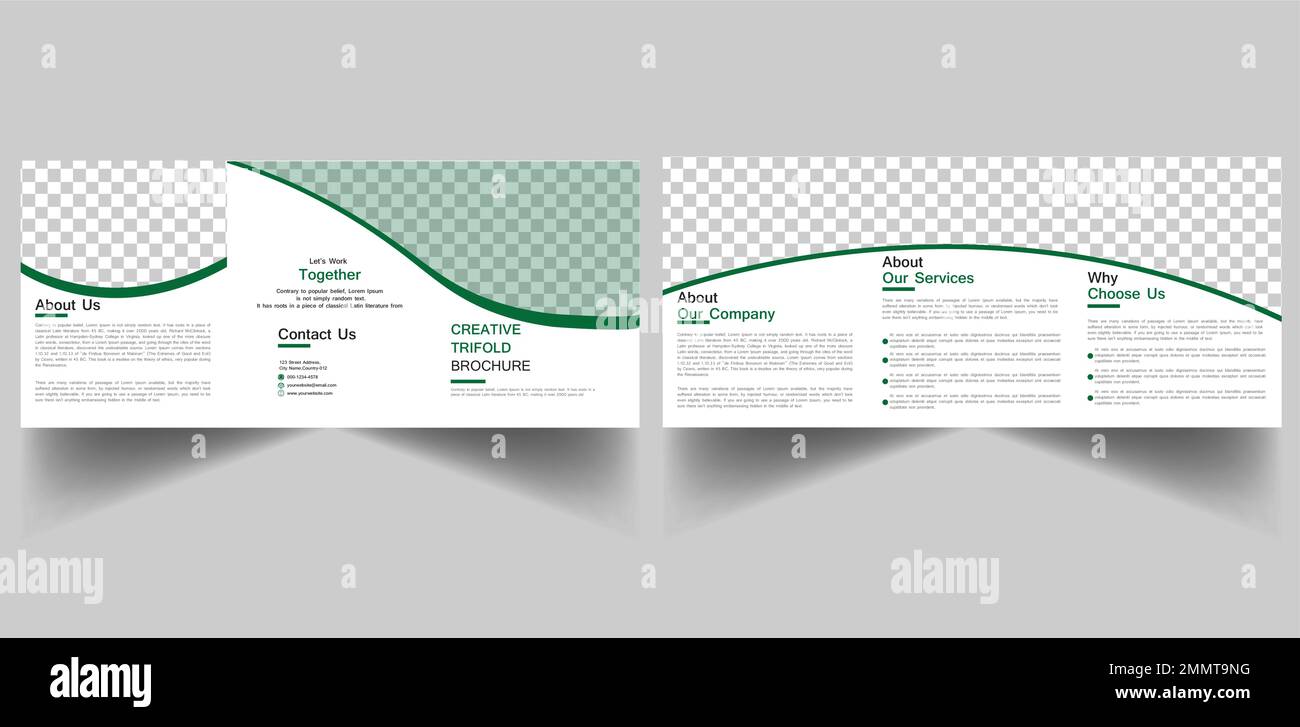 Brochure Design, Business Brochure Design Template Vector Illustration