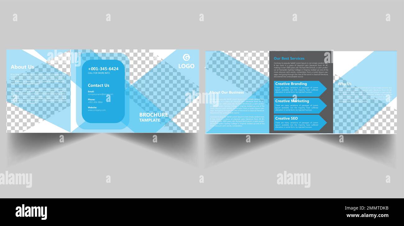 Brochure Design, Business Brochure Design Template Vector Illustration