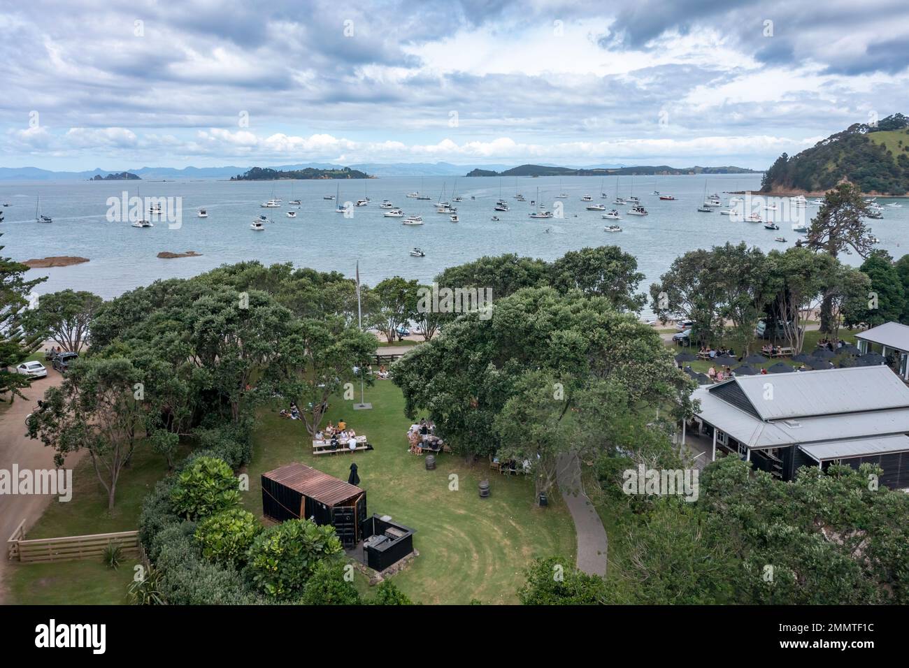 Man O' War Winery at Man O' War bay Waiheke Island in the Hauraki Gulf, Auckland New Zealand